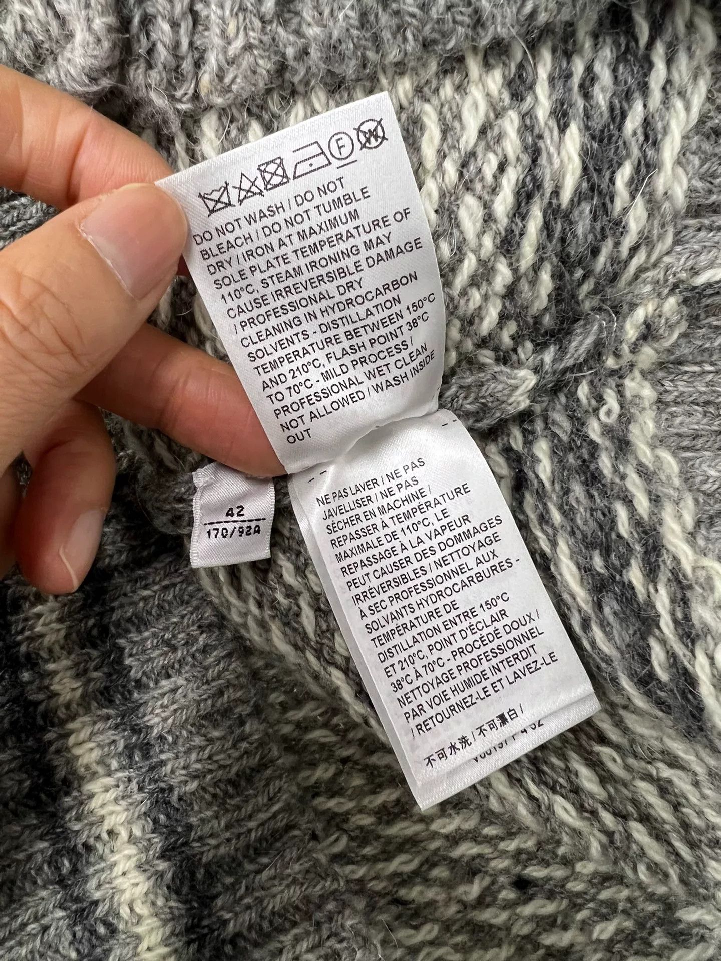Thom Browne Thom Browne 25 Fair Isle Cardigan Size US XS / EU 42 / 0 - 5 Thumbnail