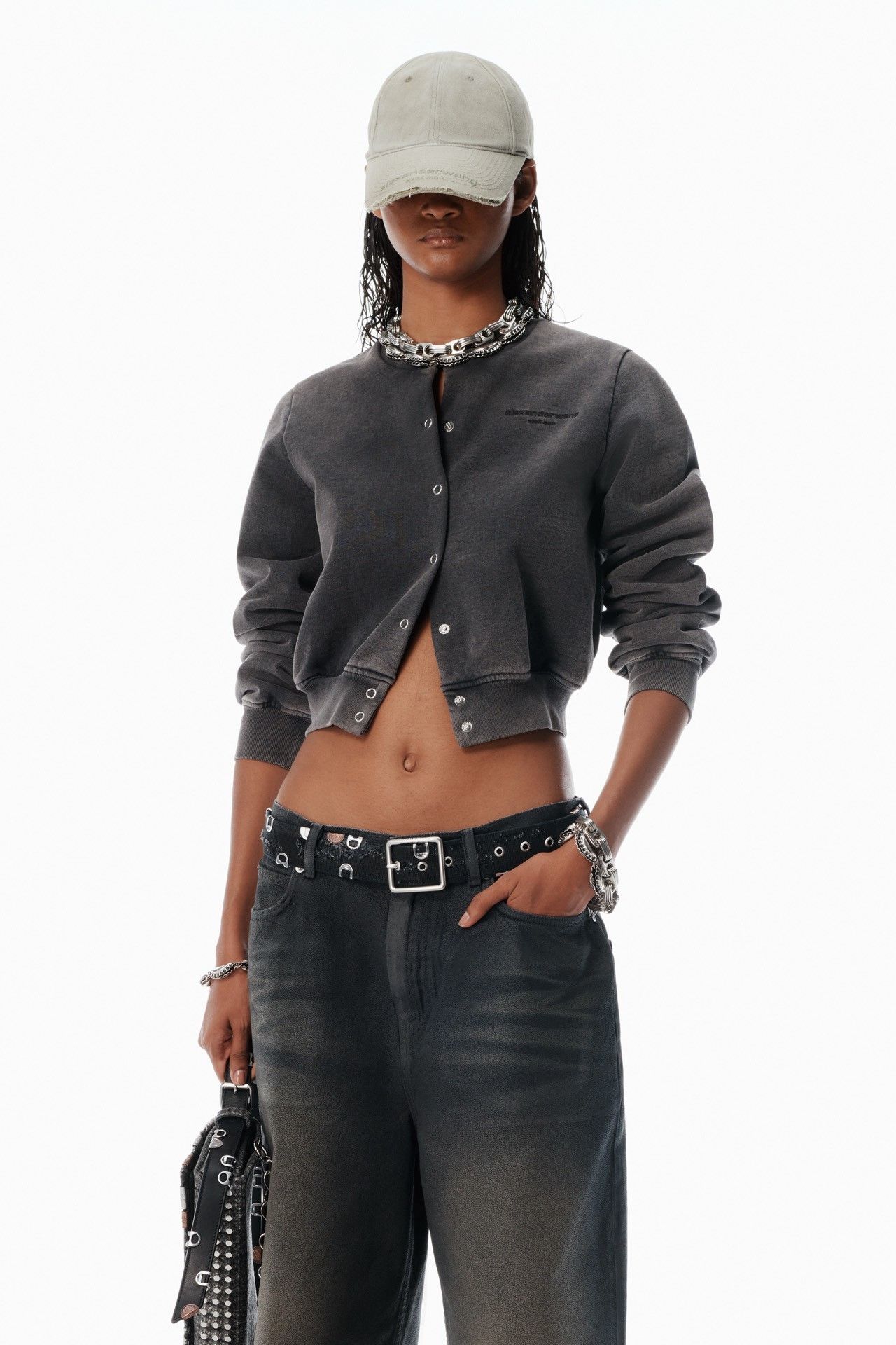 Alexander Wang Alexander Wang Cropped Cardigan Size S / US 4 / IT 40 - 8 Thumbnail