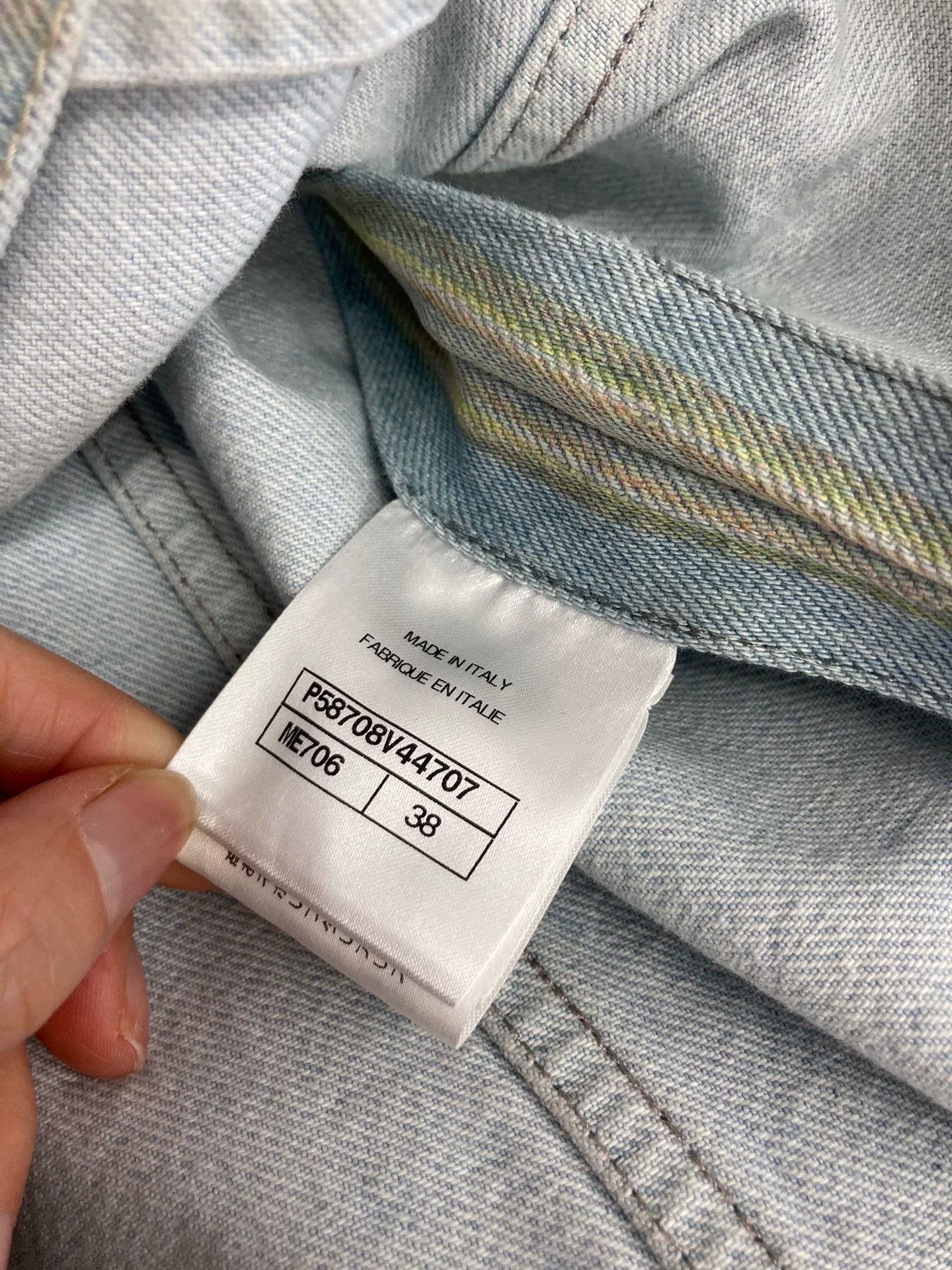 Chanel Chanel Cascade Camellia Denim Jacket Size S / US 4 / IT 40 - 4 Thumbnail