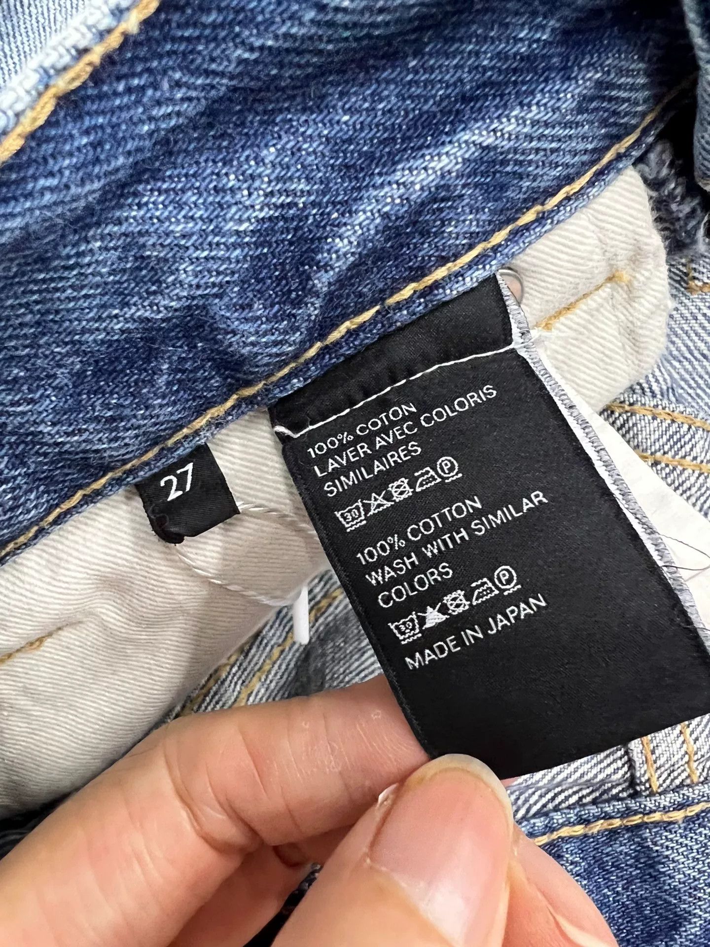 Celine Celine Blue Classic Jeans Size 27 Size 27" / US 4 / IT 40 - 6 Thumbnail