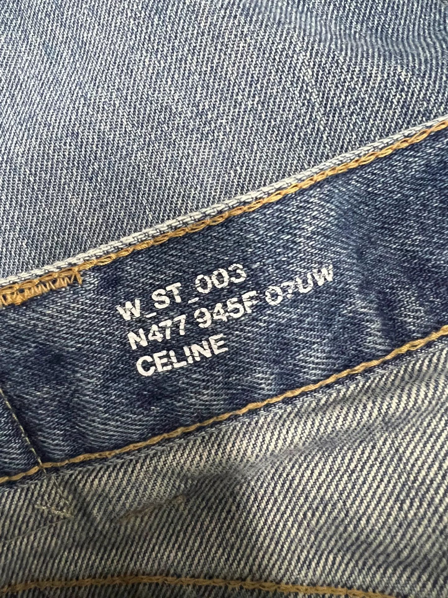 Celine Celine Blue Classic Jeans Size 27 Size 27" / US 4 / IT 40 - 5 Thumbnail