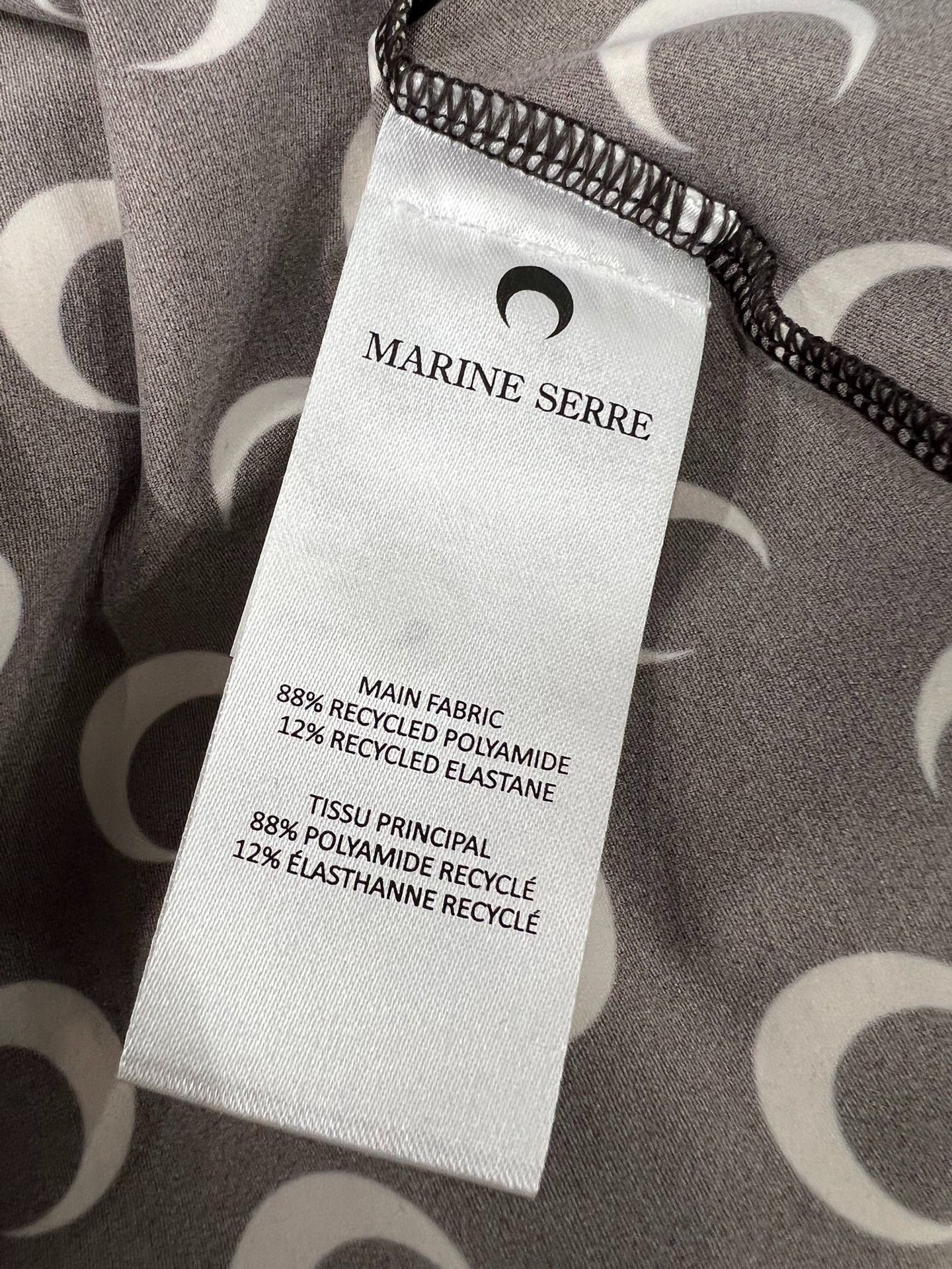 Marine Serre Marine Serre All-over Crescent Long-sleeve Top Size L / US 10 / IT 46 - 5 Thumbnail