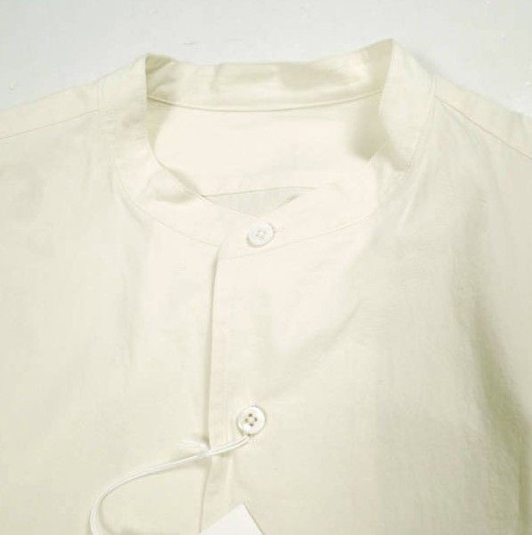 Other Other un/unbient STAND-COLLAR SHIRT Cotton Shirt Textile Tops UNSSH2520-1 DUTY FREE for USA Size ONE SIZE - 4 Thumbnail