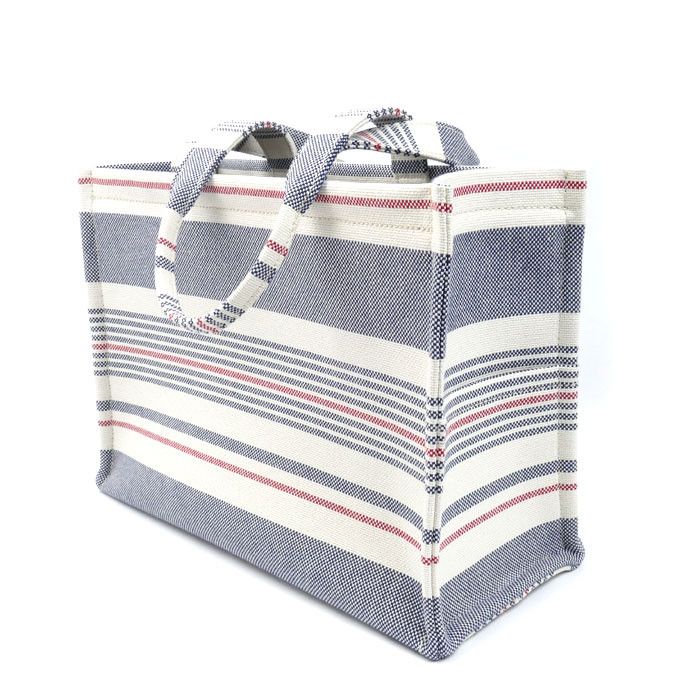 Celine Celine CELINE Cabas Thais Canvas Leather Tote Bag Leather Tote Bag 196762FYN DUTY FREE for USA Size ONE SIZE - 2 Thumbnail