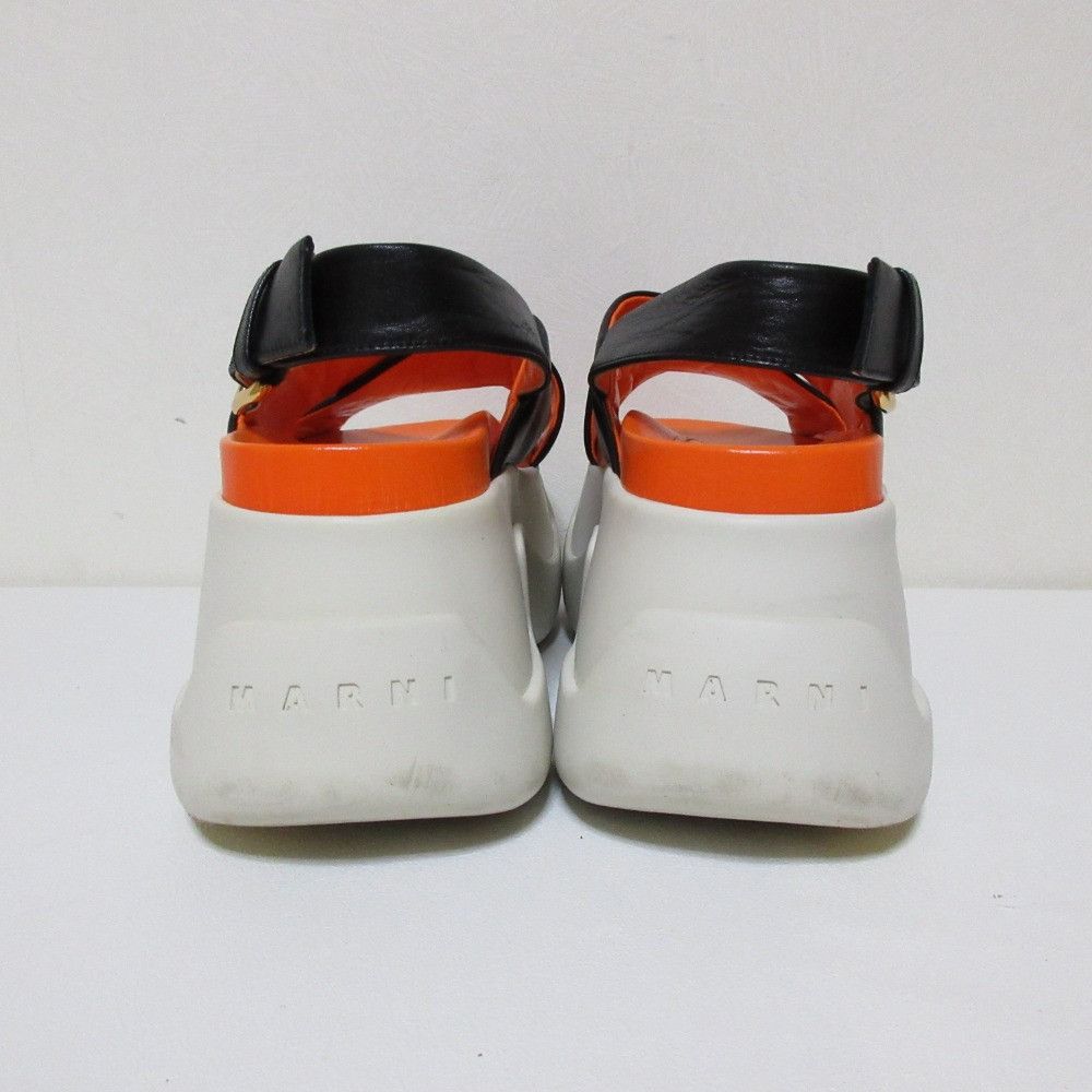Marni Marni Marni Fussbett Platform Sandals Leather Shoes DUTY FREE for USA Size ONE SIZE - 4 Thumbnail