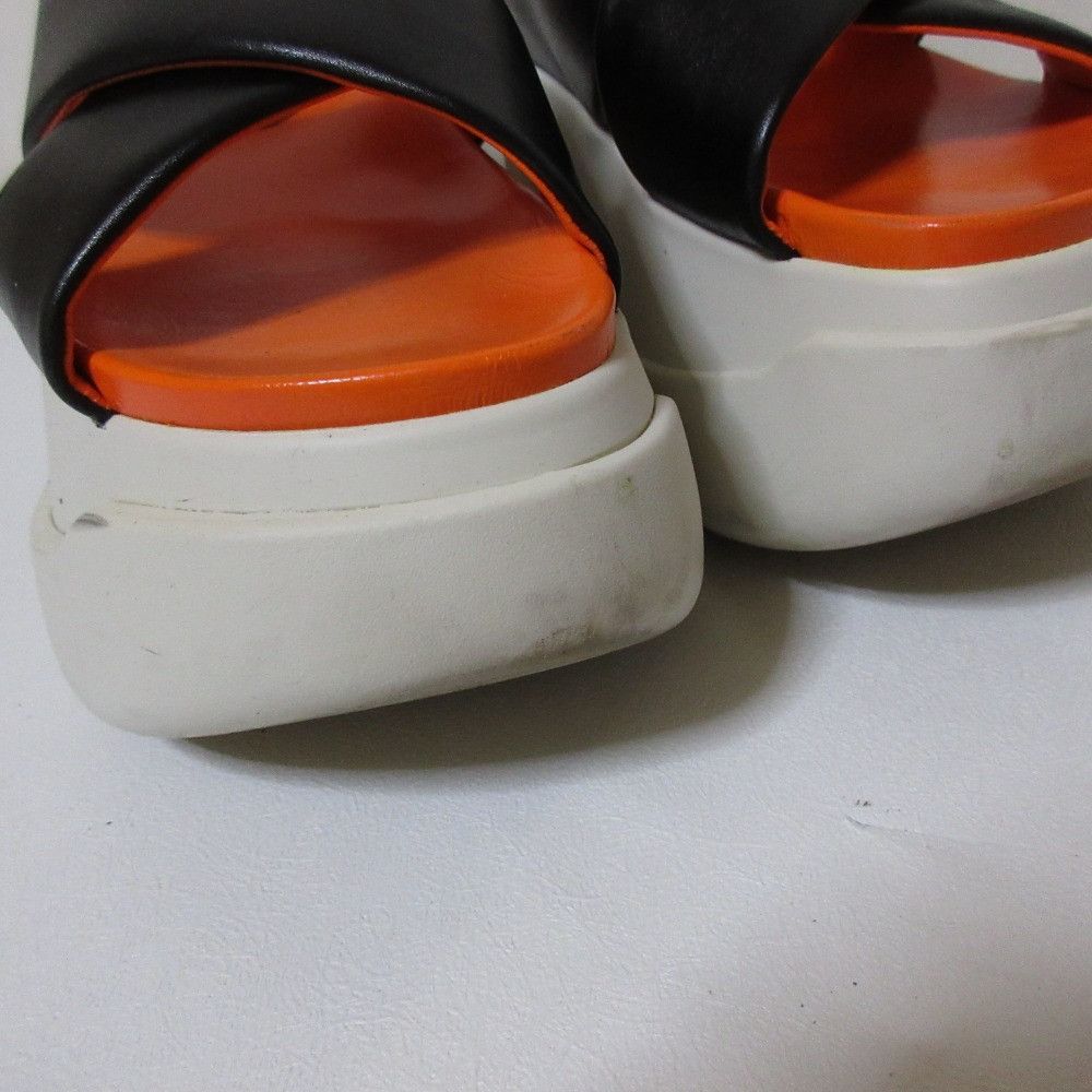 Marni Marni Marni Fussbett Platform Sandals Leather Shoes DUTY FREE for USA Size ONE SIZE - 9 Thumbnail