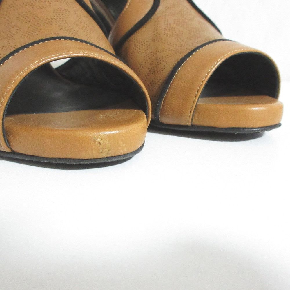Hermes Hermes Hermes Punching Leather Sandals Leather Shoes DUTY FREE for USA Size ONE SIZE - 2 Thumbnail