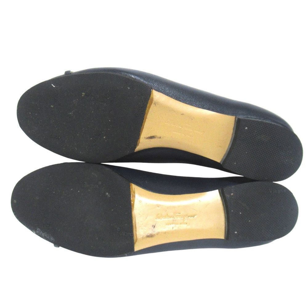 Salvatore Ferragamo Salvatore Ferragamo Salvatore Ferragamo Leather Flats Leather Shoes DUTY FREE for USA Size ONE SIZE - 7 Thumbnail