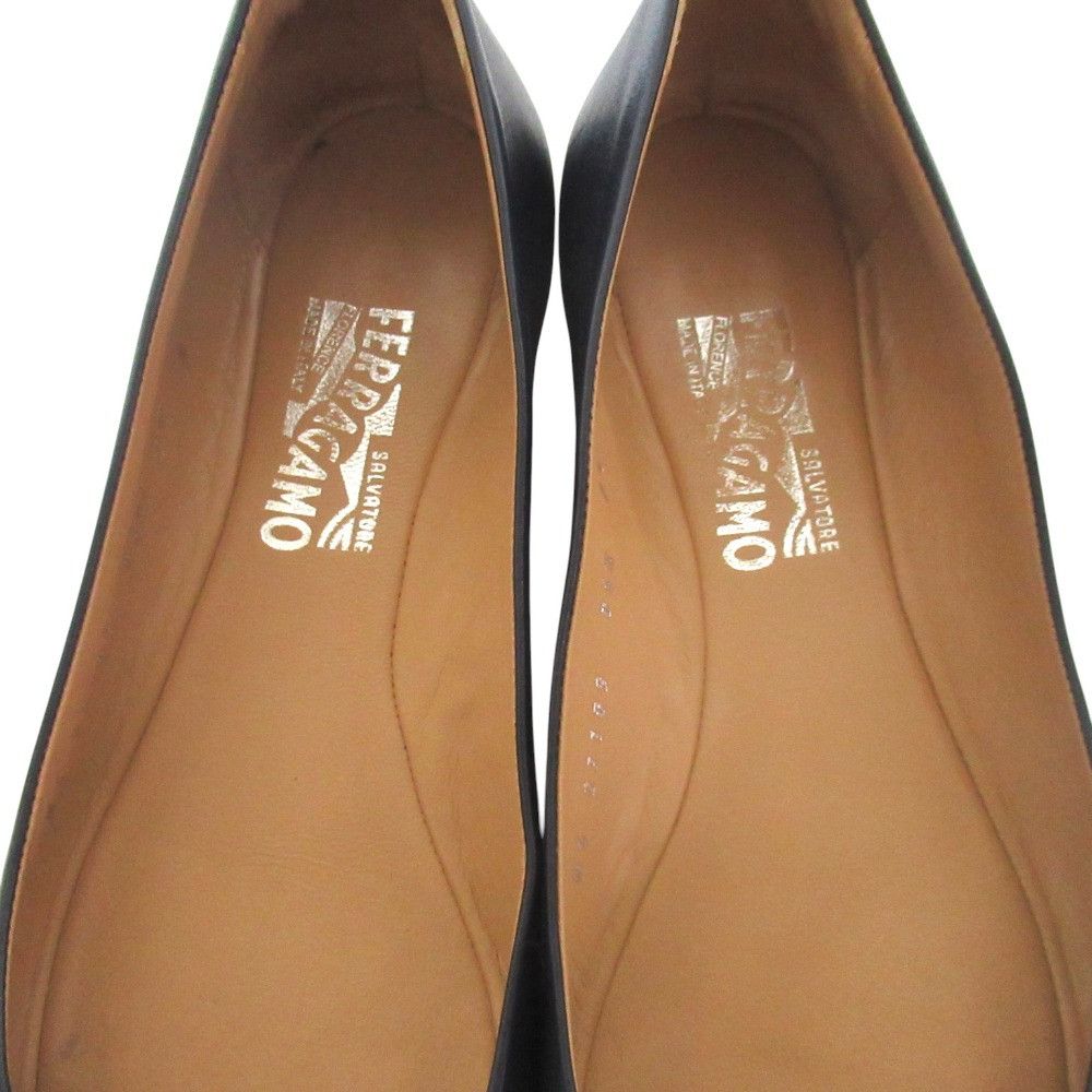 Salvatore Ferragamo Salvatore Ferragamo Salvatore Ferragamo Leather Flats Leather Shoes DUTY FREE for USA Size ONE SIZE - 5 Thumbnail