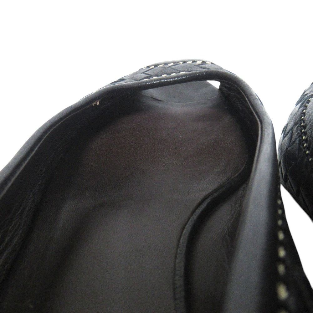 Bottega Veneta Bottega Veneta Bottega Veneta Intrecciato Leather Flat Open Toe Pumps Leather Shoes DUTY FREE for USA Size ONE SIZE - 6 Thumbnail