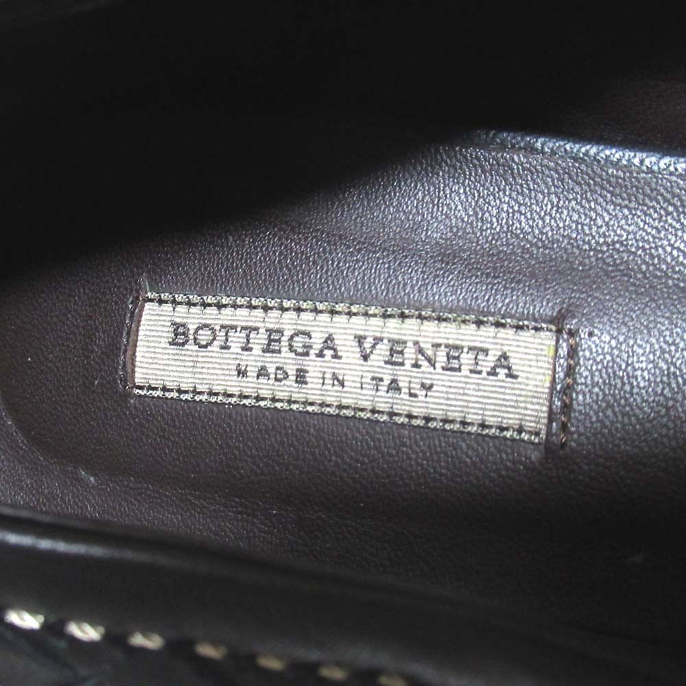 Bottega Veneta Bottega Veneta Bottega Veneta Intrecciato Leather Flat Open Toe Pumps Leather Shoes DUTY FREE for USA Size ONE SIZE - 10 Thumbnail