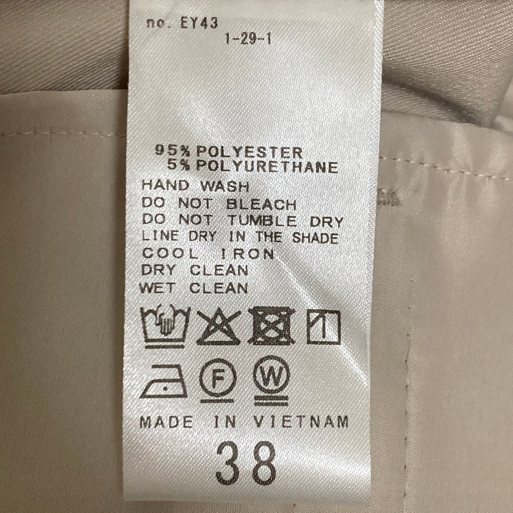 Other Other Noble Polyester Stretch Slacks Textile Bottoms DUTY FREE for USA Size ONE SIZE - 8 Thumbnail