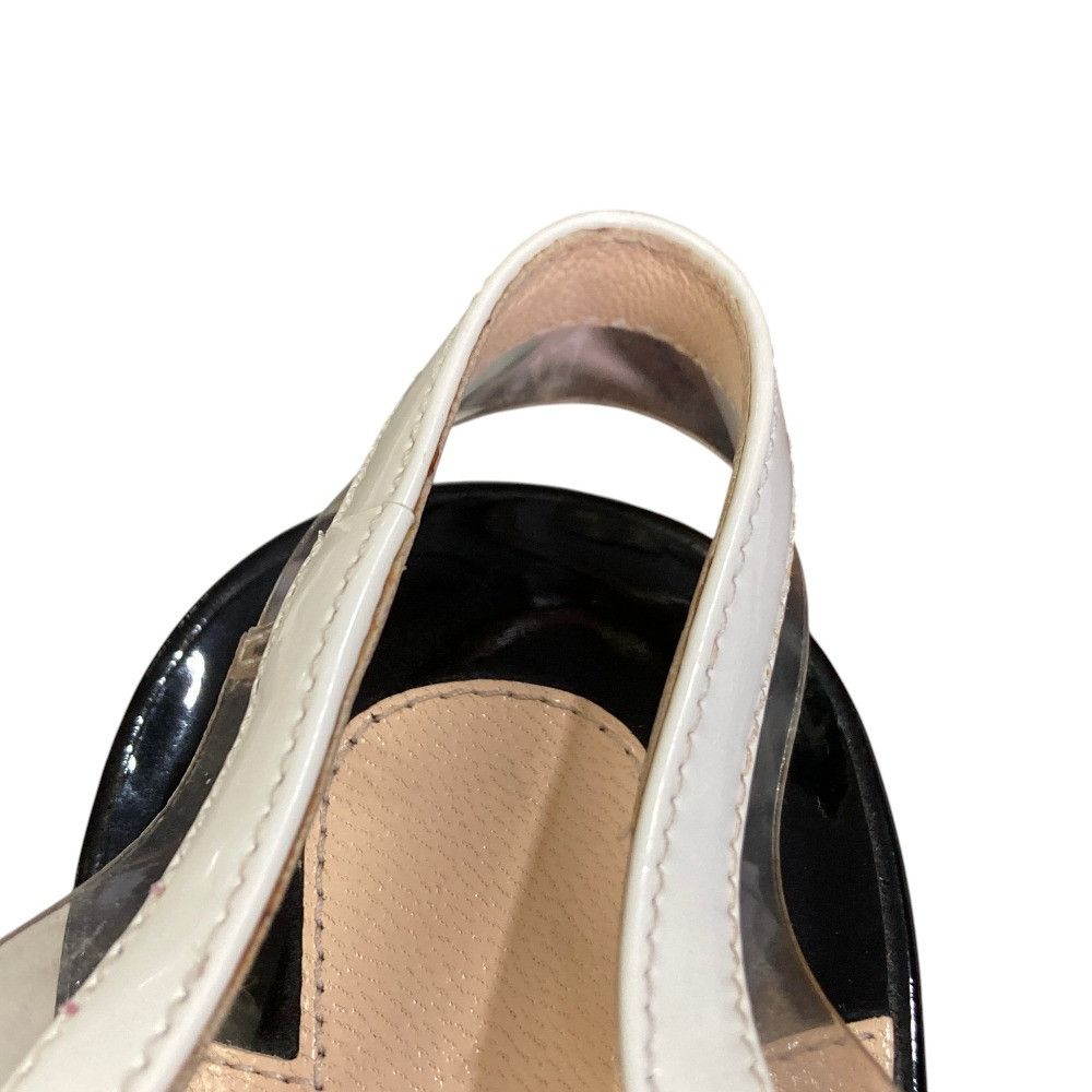 Christian Louboutin Christian Louboutin Christian Louboutin Patent Leather Slingback Pumps Leather Shoes DUTY FREE for USA Size ONE SIZE - 8 Thumbnail