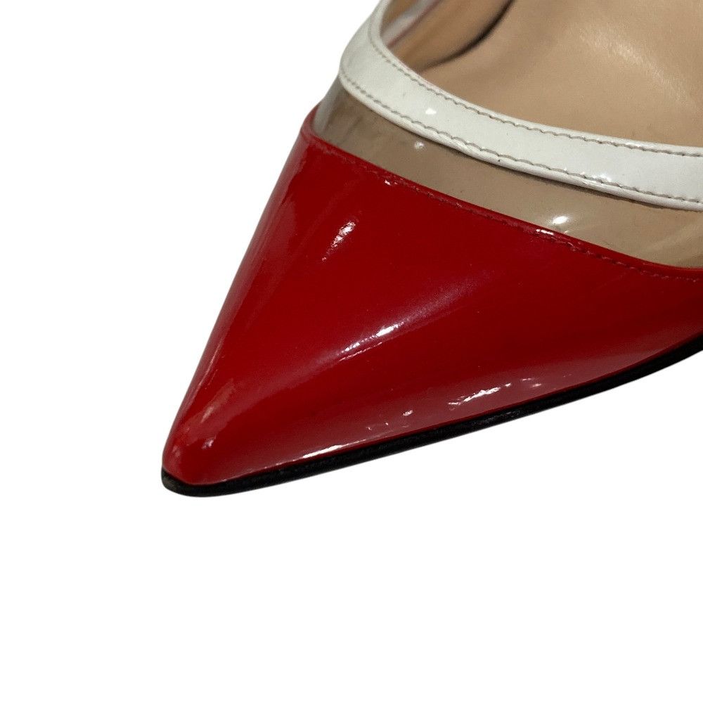Christian Louboutin Christian Louboutin Christian Louboutin Patent Leather Slingback Pumps Leather Shoes DUTY FREE for USA Size ONE SIZE - 5 Thumbnail