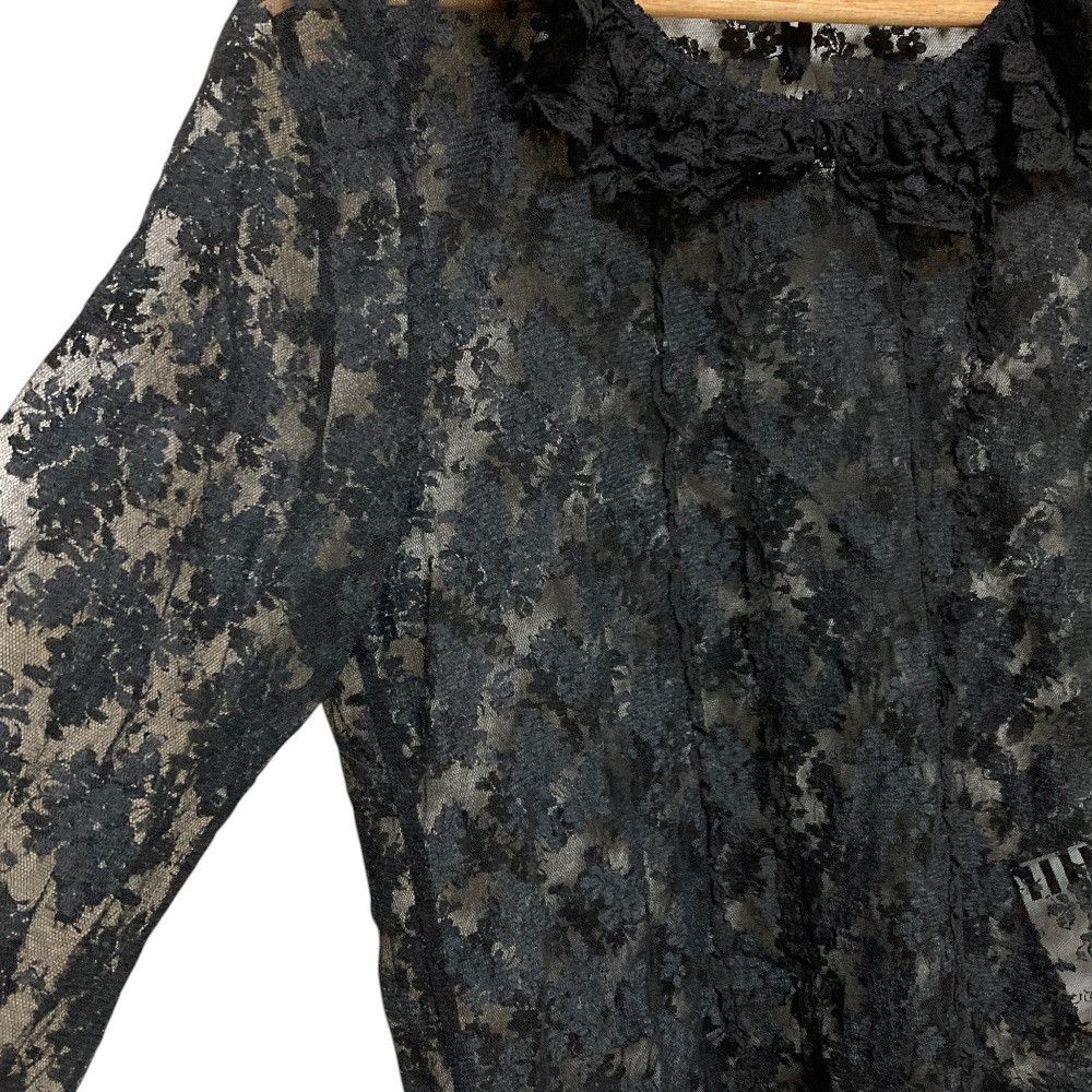 Other Other PINK HOUSE Lace Three Quarter Sleeve Shirt Textile Tops DUTY FREE for USA Size ONE SIZE - 2 Thumbnail