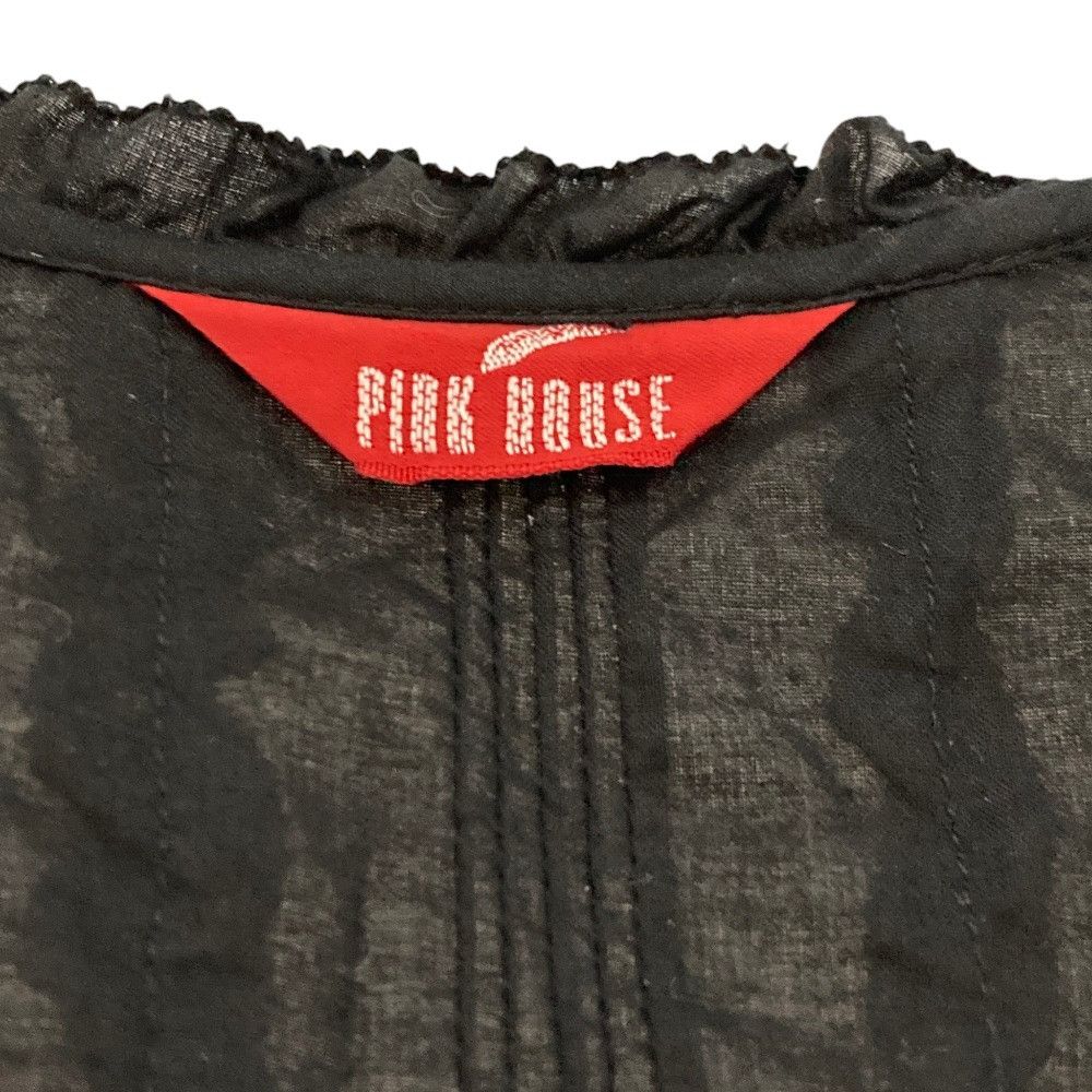 Other Other PINK HOUSE Frill Pleated Blouse Textile Tops DUTY FREE for USA Size ONE SIZE - 4 Thumbnail