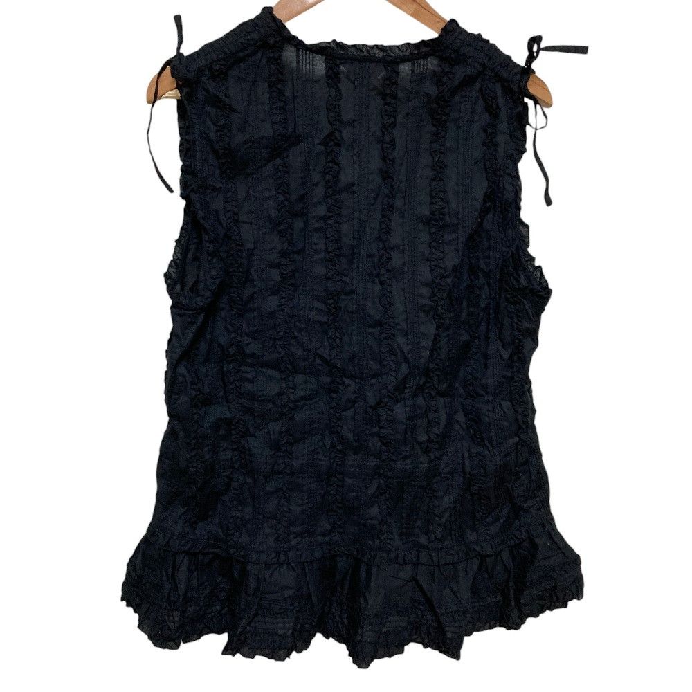 Other Other PINK HOUSE Frill Pleated Blouse Textile Tops DUTY FREE for USA Size ONE SIZE - 3 Thumbnail