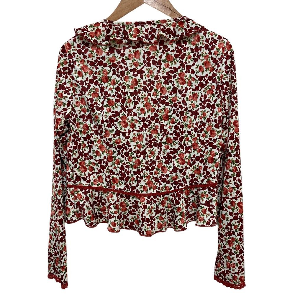 Other Other PINK HOUSE Flower Print Sleeveless Blouse Cardigan Set Textile Tops DUTY FREE for USA Size ONE SIZE - 7 Thumbnail
