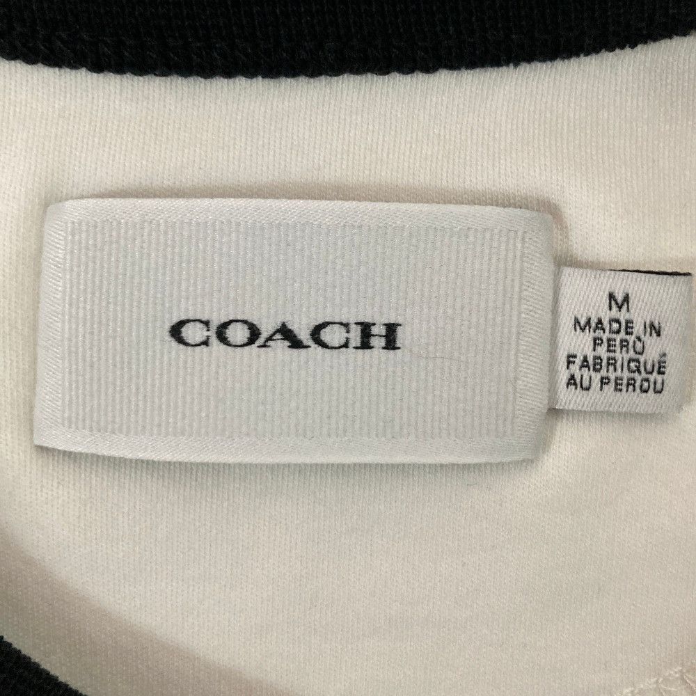 Coach Coach COACH Crewneck T Shirt Textile T-Shirts CS612 DUTY FREE for USA Size ONE SIZE - 4 Thumbnail