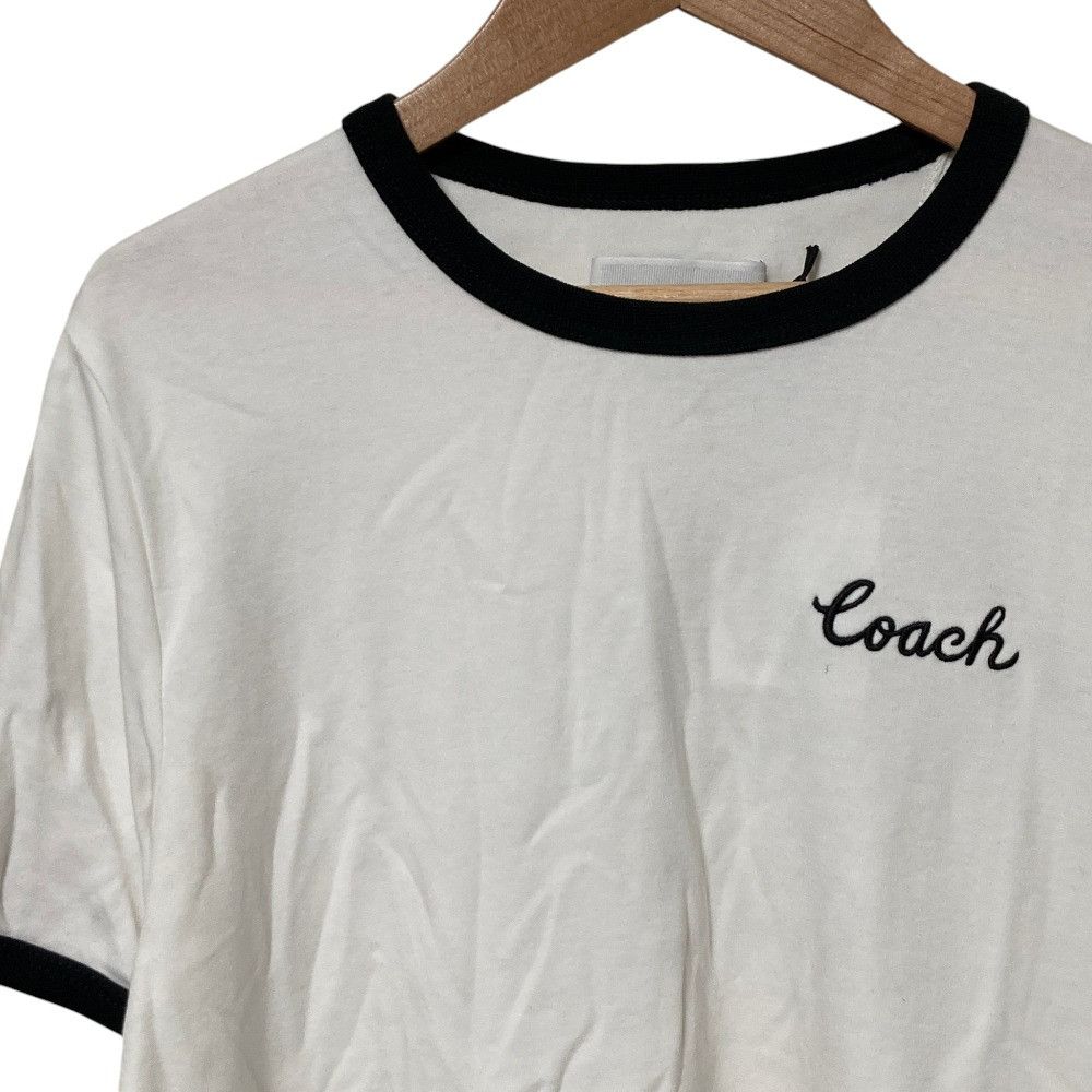 Coach Coach Coach Cotton Crewneck T Shirt Textile T-Shirts CS612 DUTY FREE for USA Size ONE SIZE - 3 Thumbnail