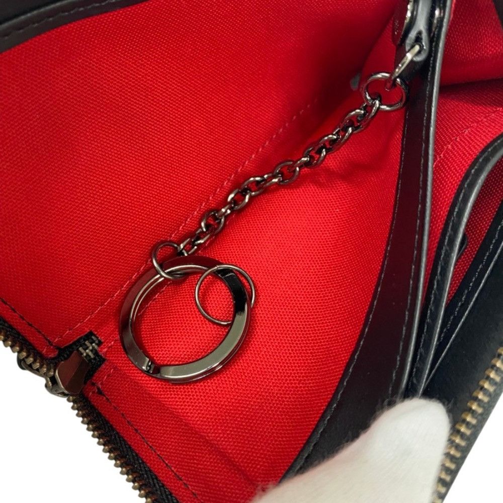 Vivienne Westwood Vivienne Westwood Vivienne Westwood Freedom Fighter Flower Cow Leather Card Case Key Case Leather Card Case DUTY FREE for USA Size ONE SIZE - 10 Thumbnail