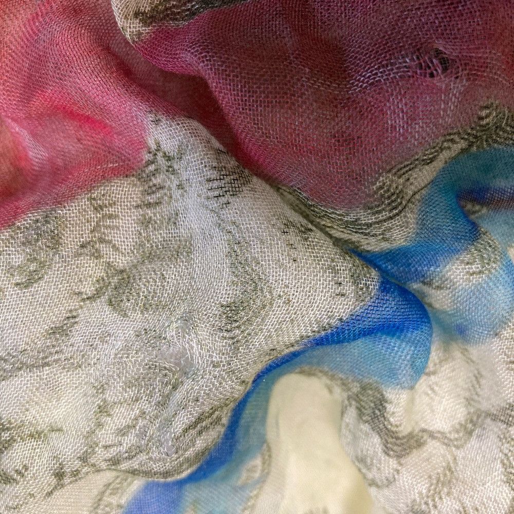 Other Other Faliero Sarti Silk Blend Map Pattern Scarf Textile Scarf DUTY FREE for USA Size ONE SIZE - 12 Thumbnail