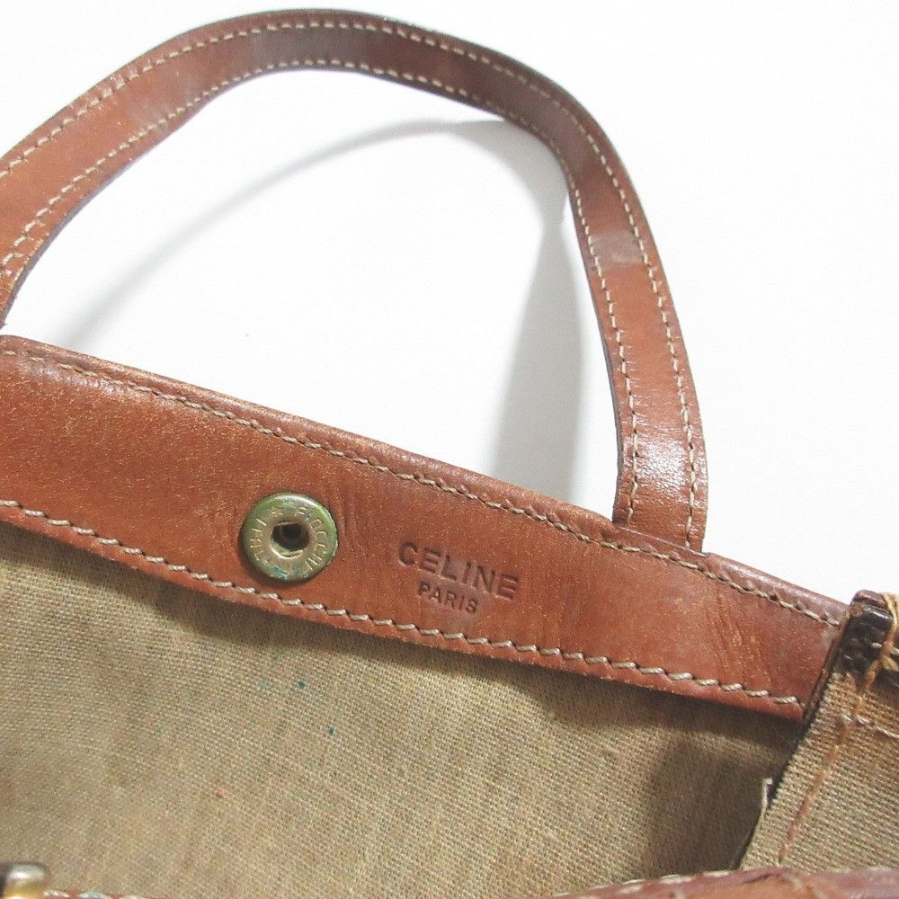 Celine Celine Celine Macadam PVC Coated Canvas Tote Bag Textile Tote Bag DUTY FREE for USA Size ONE SIZE - 6 Thumbnail