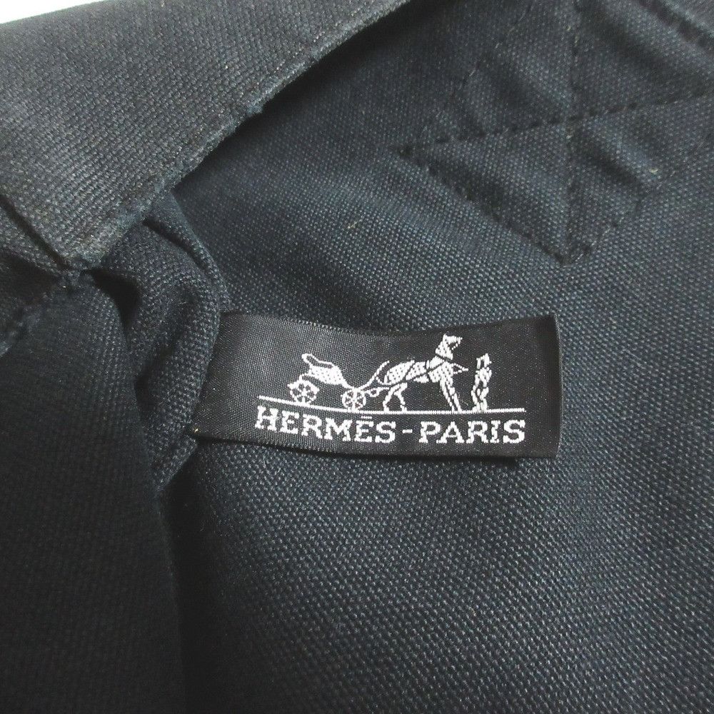 Hermes Hermes Hermes Fourre Tout Cabas Cotton Canvas Tote Bag Textile Tote Bag DUTY FREE for USA Size ONE SIZE - 6 Thumbnail
