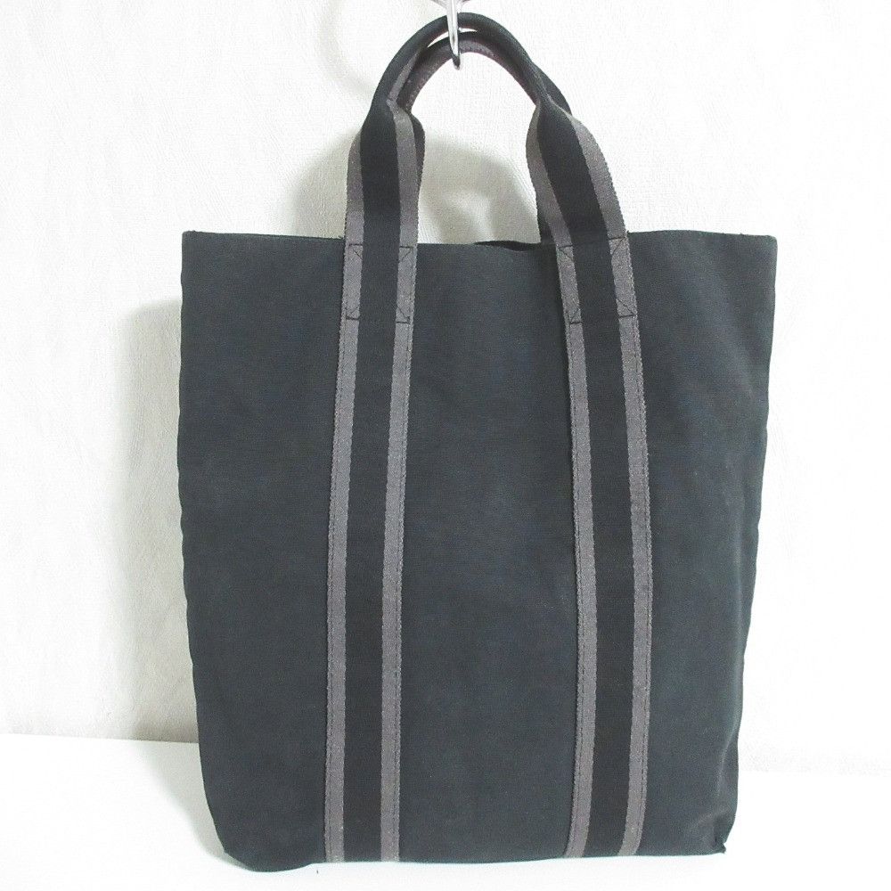 Hermes Hermes Hermes Fourre Tout Cabas Cotton Canvas Tote Bag Textile Tote Bag DUTY FREE for USA Size ONE SIZE - 2 Thumbnail