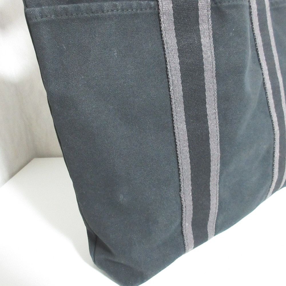 Hermes Hermes Hermes Fourre Tout Cabas Cotton Canvas Tote Bag Textile Tote Bag DUTY FREE for USA Size ONE SIZE - 9 Thumbnail