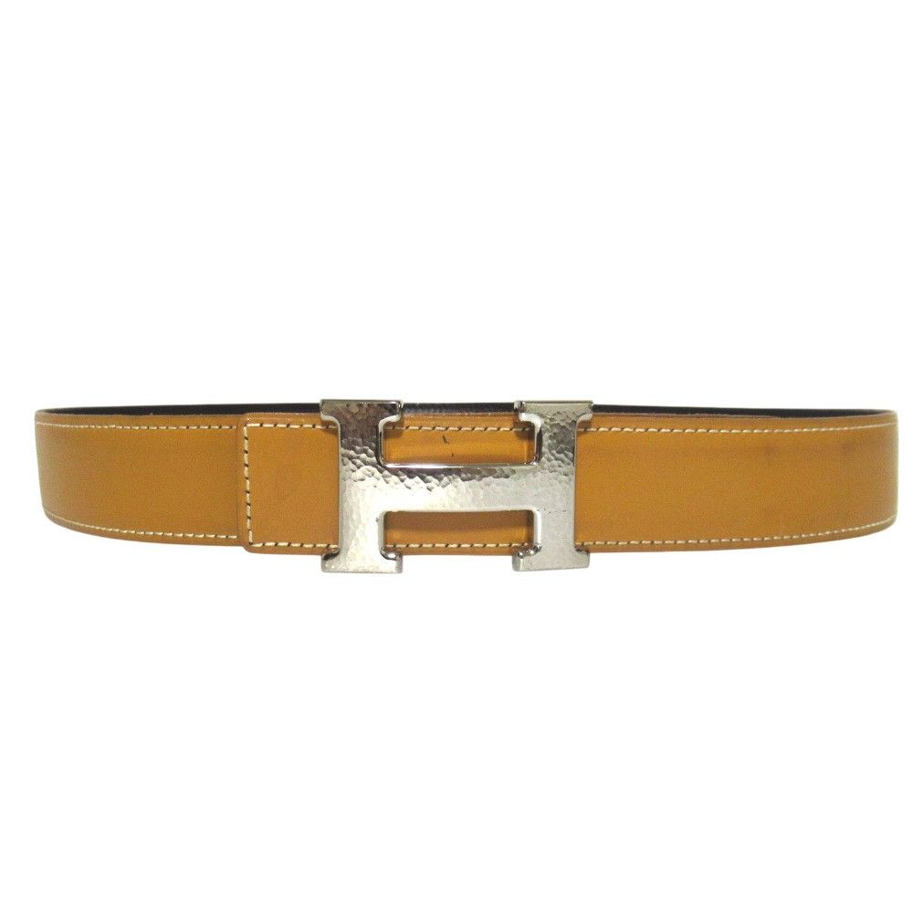 Hermes Hermes Hermes Constance H Malletre Reversible Belt Leather Belt Stamp F DUTY FREE for USA Size ONE SIZE - 4 Thumbnail