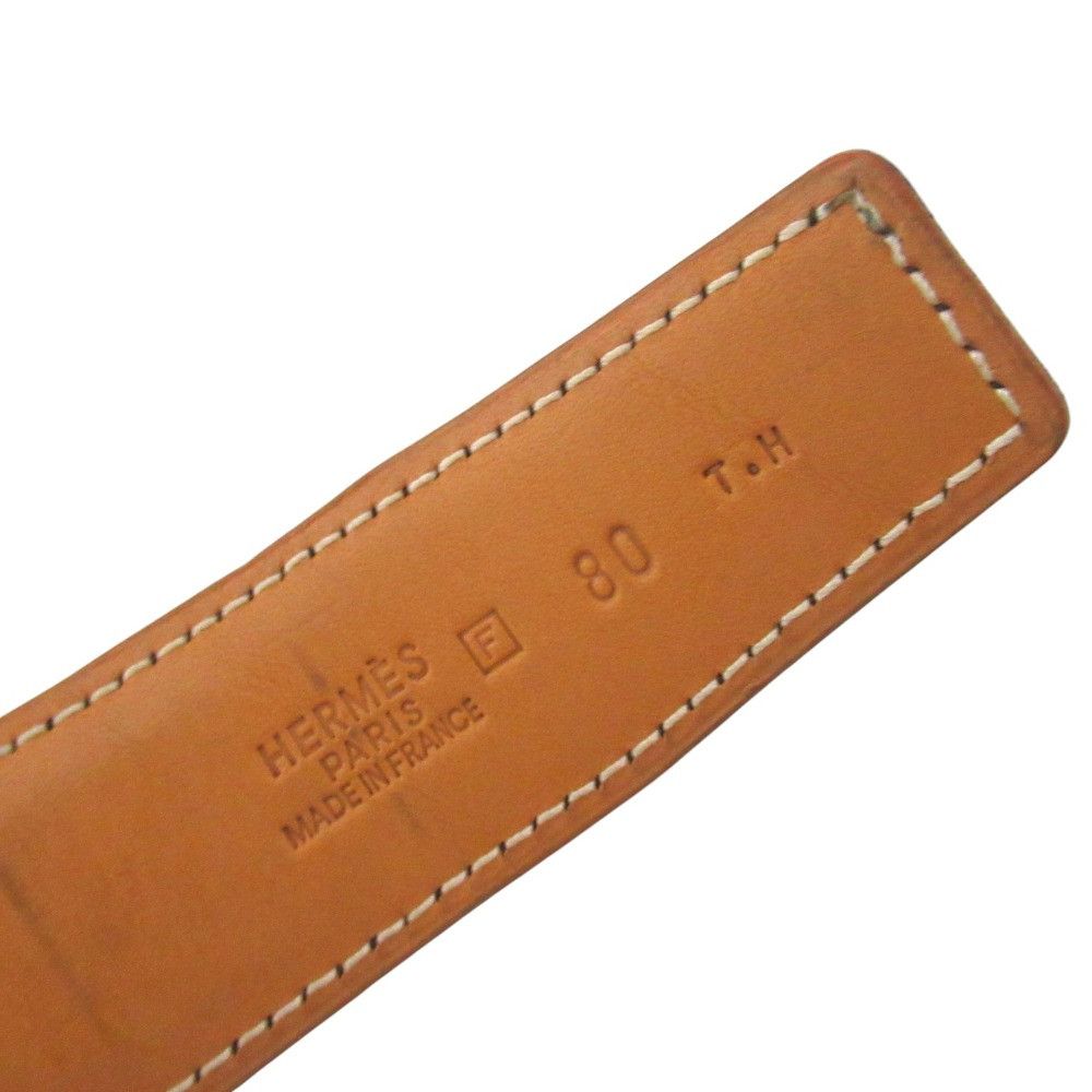 Hermes Hermes Hermes Constance H Malletre Reversible Belt Leather Belt Stamp F DUTY FREE for USA Size ONE SIZE - 9 Thumbnail