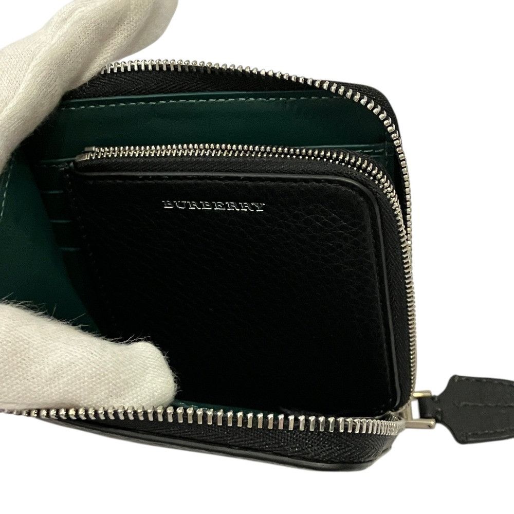 Burberry Burberry Burberry Leather Zip Wallet Leather Short Wallet DUTY FREE for USA Size ONE SIZE - 7 Thumbnail