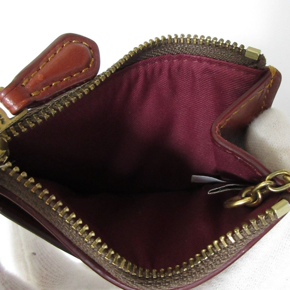 Coach Coach COACH Rexy Signature Coin Case Key Holder Leather Coin Case C0590B DUTY FREE for USA Size ONE SIZE - 8 Thumbnail