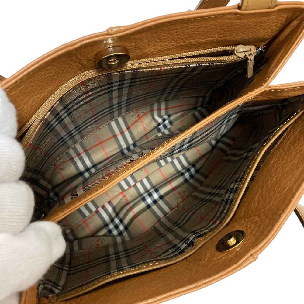 Burberry Burberry Burberry Leather Shoulder Tote Bag Leather Shoulder Bag DUTY FREE for USA Size ONE SIZE - 5 Thumbnail