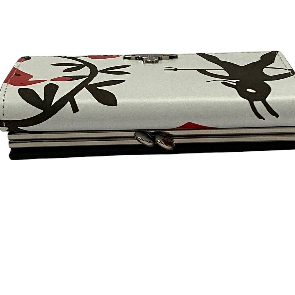 Vivienne Westwood Vivienne Westwood Vivienne Westwood CLOWN PRINT Leather Wallet Leather Coin Case DUTY FREE for USA Size ONE SIZE - 6 Thumbnail