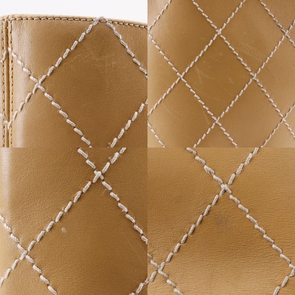 Chanel Chanel Chanel Wild Stitch Calf Tote Bag Leather Tote Bag DUTY FREE for USA Size ONE SIZE - 10 Thumbnail