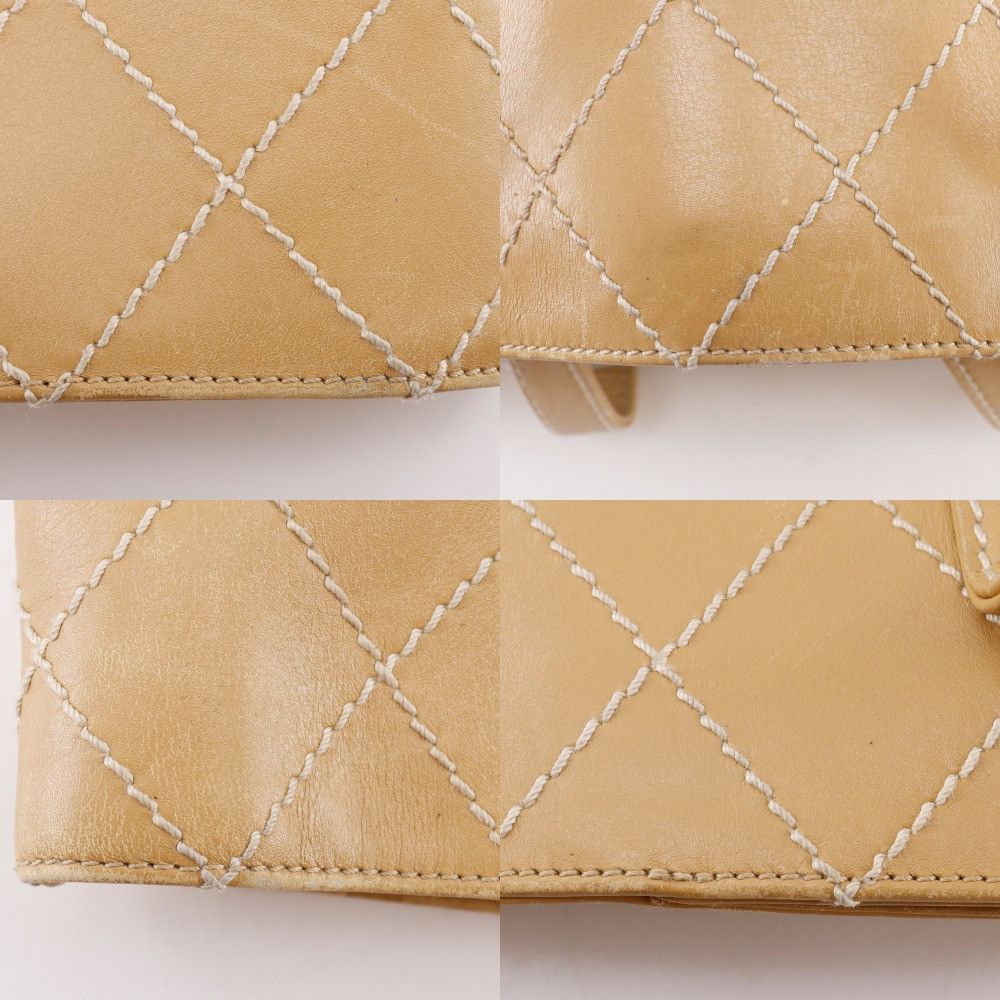 Chanel Chanel Chanel Wild Stitch Calf Tote Bag Leather Tote Bag DUTY FREE for USA Size ONE SIZE - 12 Thumbnail
