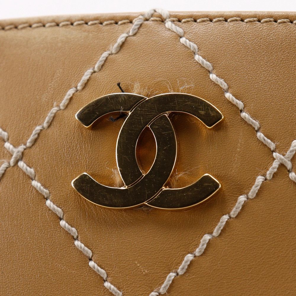 Chanel Chanel Chanel Wild Stitch Calf Tote Bag Leather Tote Bag DUTY FREE for USA Size ONE SIZE - 17 Thumbnail