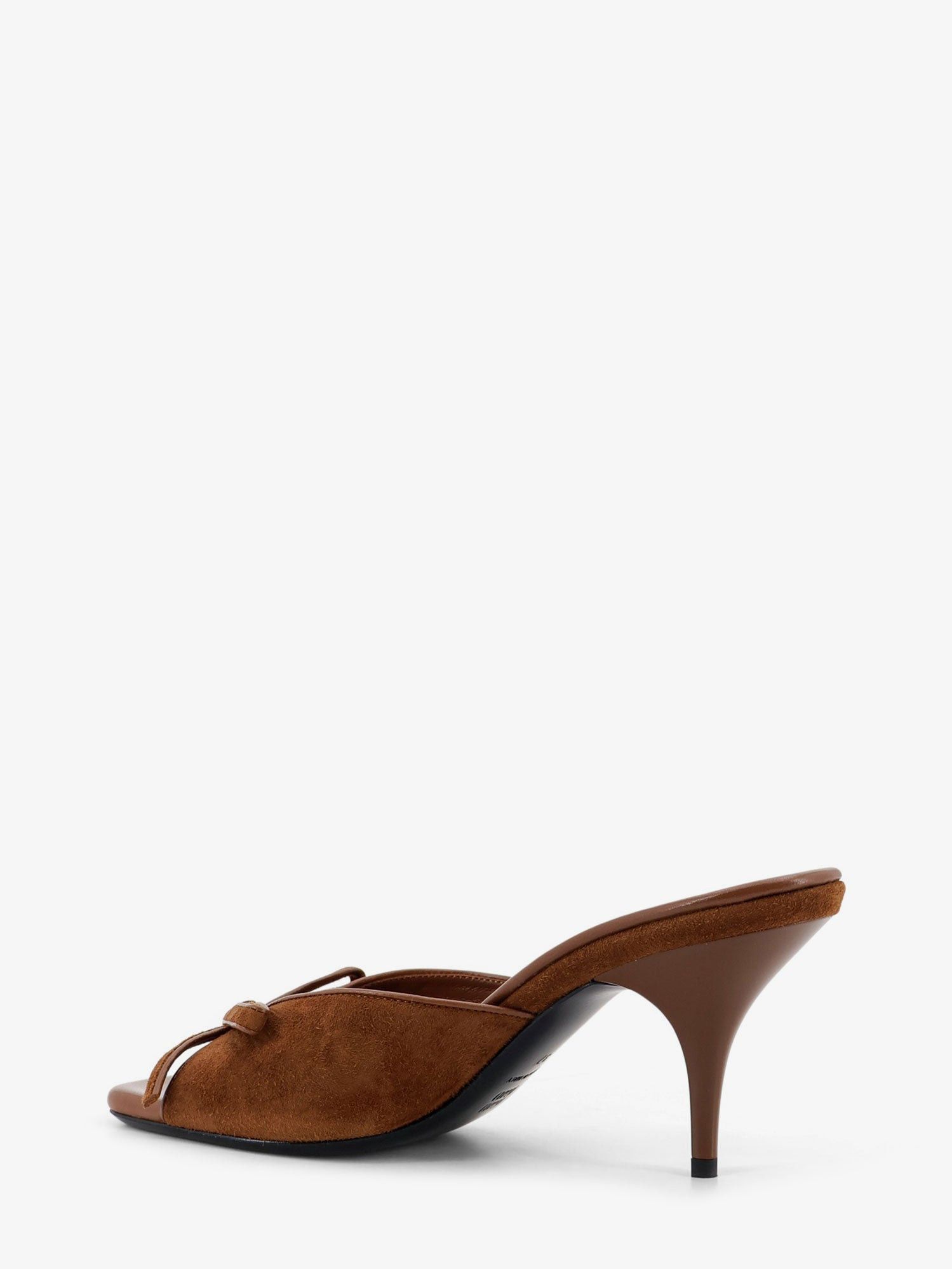 Miu Miu Suede Sandals With Bow Detail On The Front Size US 9 / IT 39 - 3 Thumbnail