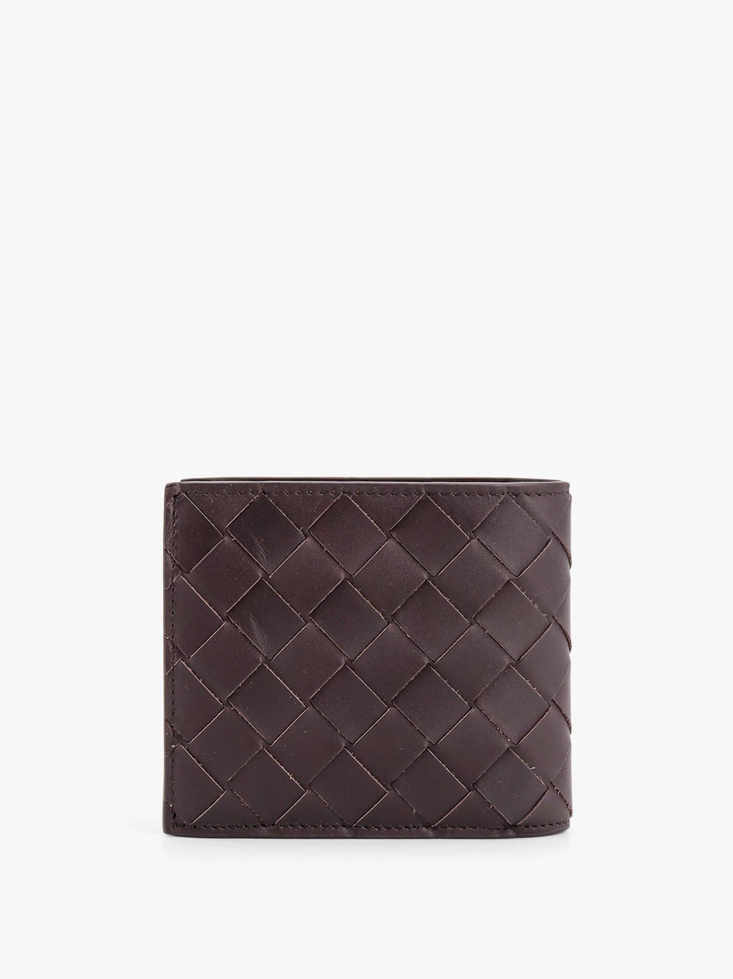 Bottega Veneta Leather Wallet With Intrecciato Pattern Size ONE SIZE - 2 Thumbnail