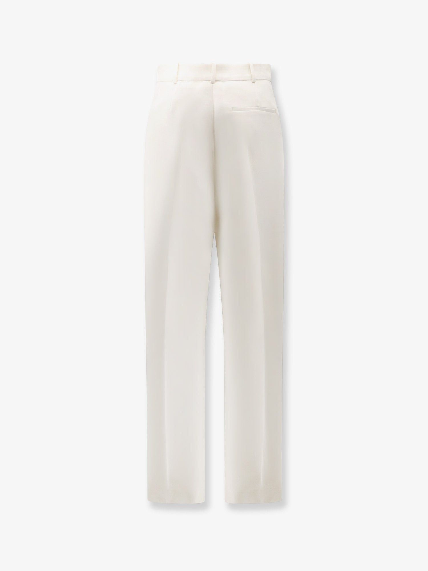 Dior Tuxedo Wool And Silk Trousers Size 28" / US 6 / IT 42 - 2 Thumbnail