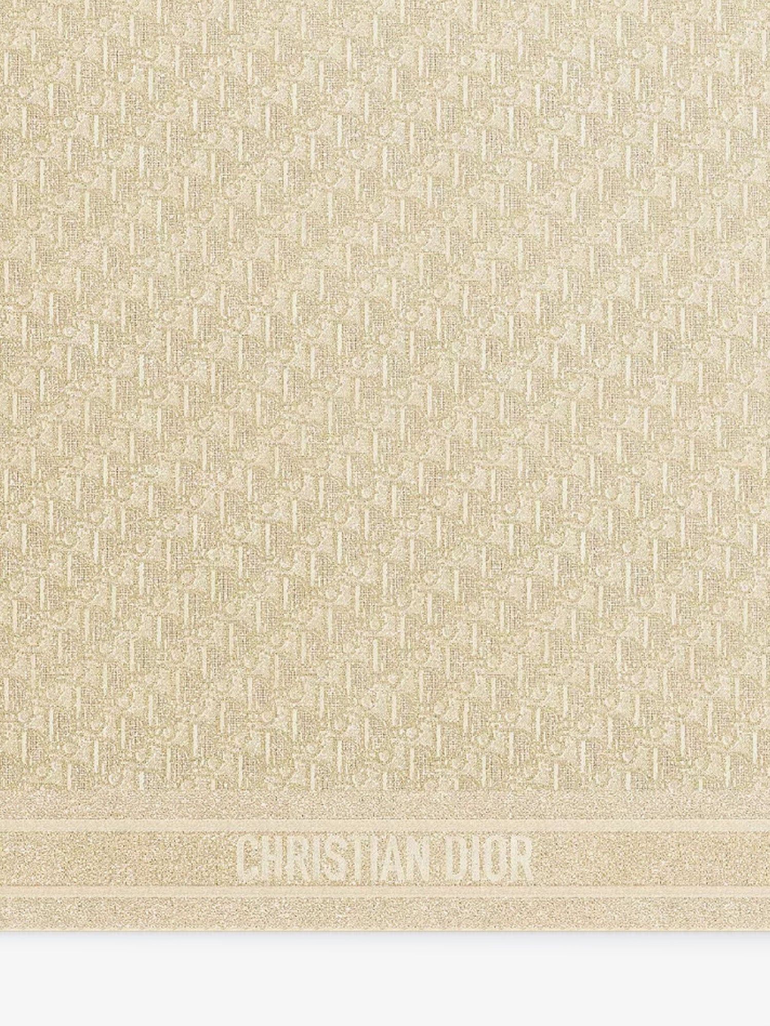 Dior Dior Oblique Lurex Silk Foulard Size ONE SIZE - 2 Thumbnail