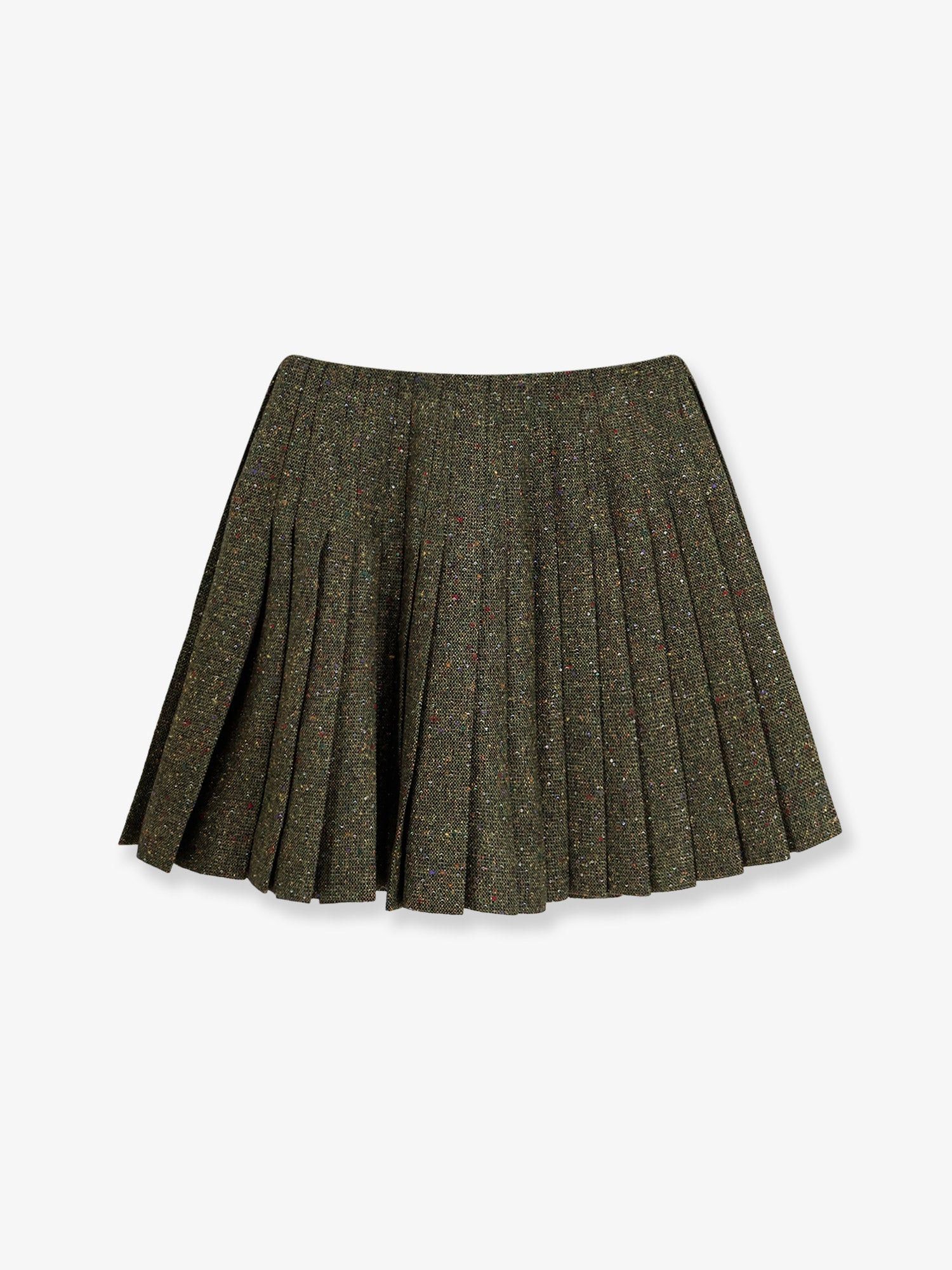 Dior Pleated Mini Skirt Size 26" / US 2 / IT 38 - 2 Thumbnail