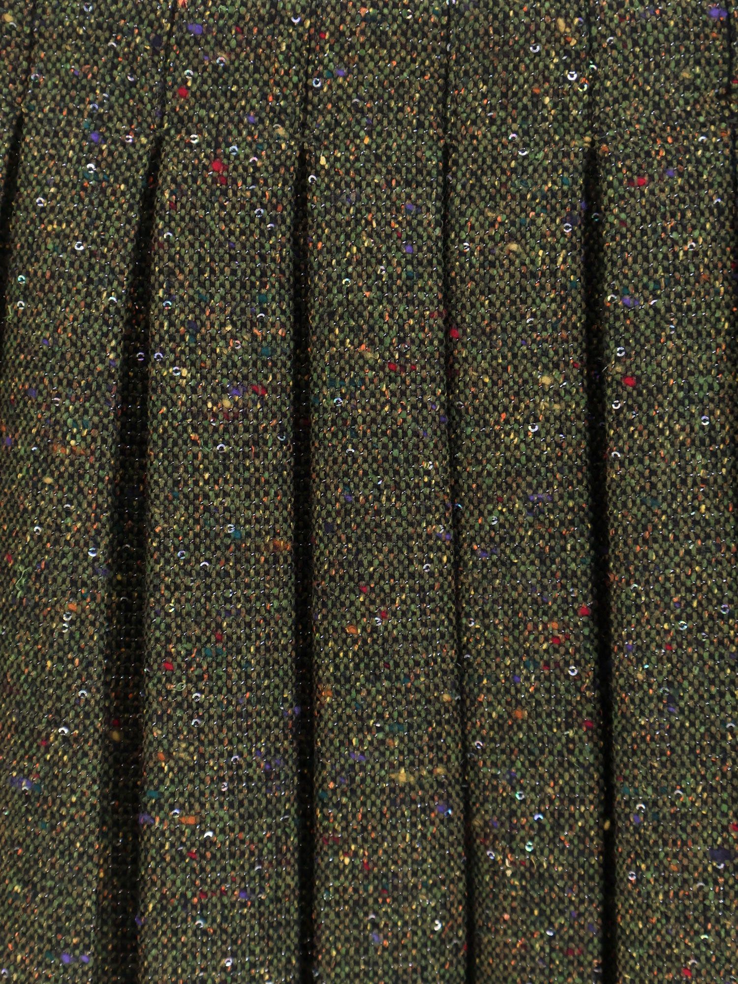 Dior Pleated Mini Skirt Size 28" / US 6 / IT 42 - 3 Thumbnail