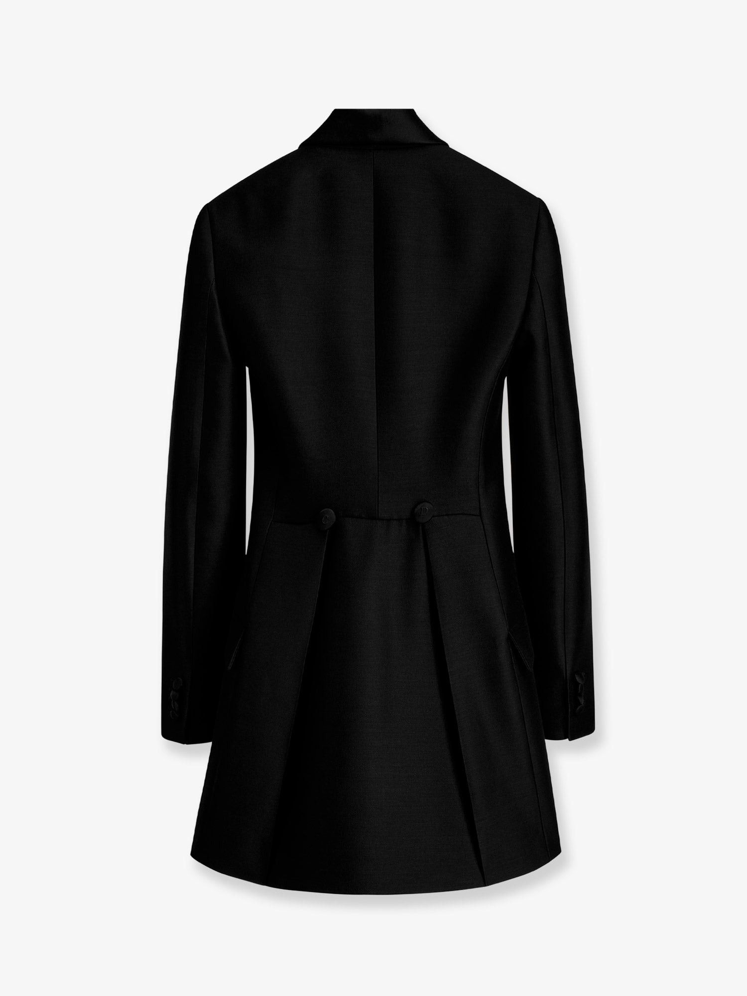 Dior Wool And Silk Tuxedo Blazer Size S / US 4 / IT 40 - 2 Thumbnail