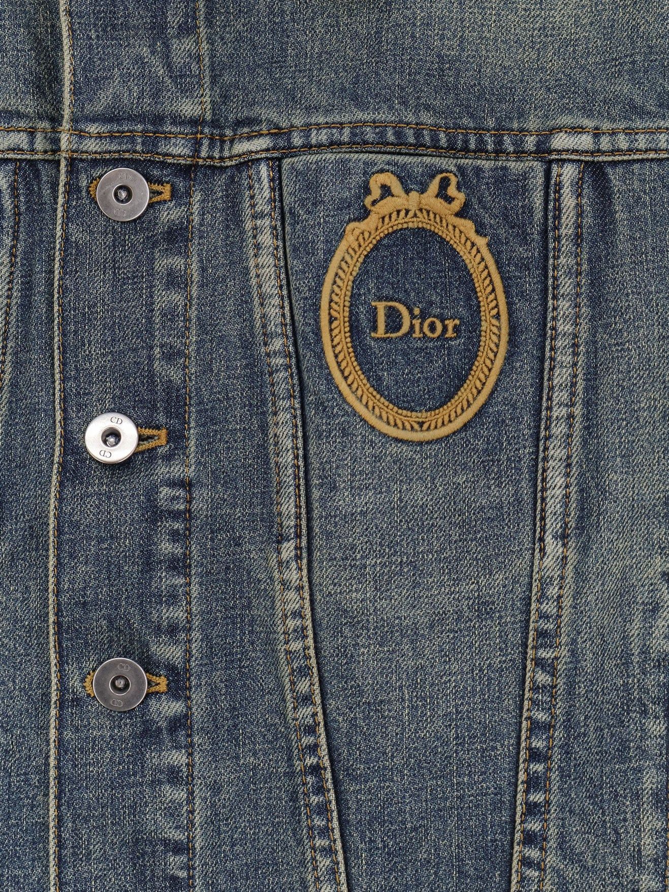Dior Dior Medallion Denim Jacket Size M / US 6-8 / IT 42-44 - 3 Thumbnail