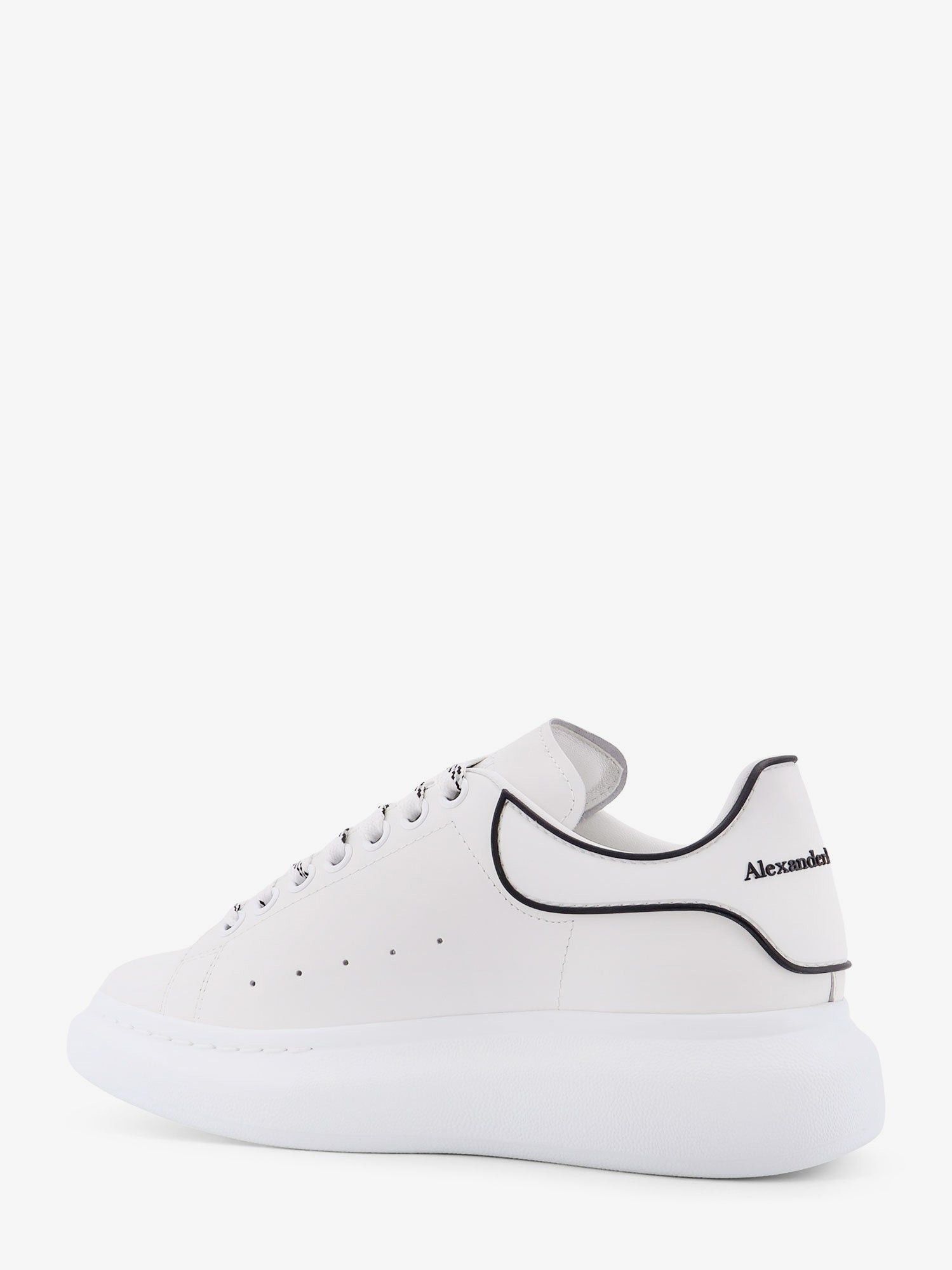 Alexander McQueen Oversized Low-Top Leather Sneakers Size US 11.5 / EU 44-45 - 3 Thumbnail