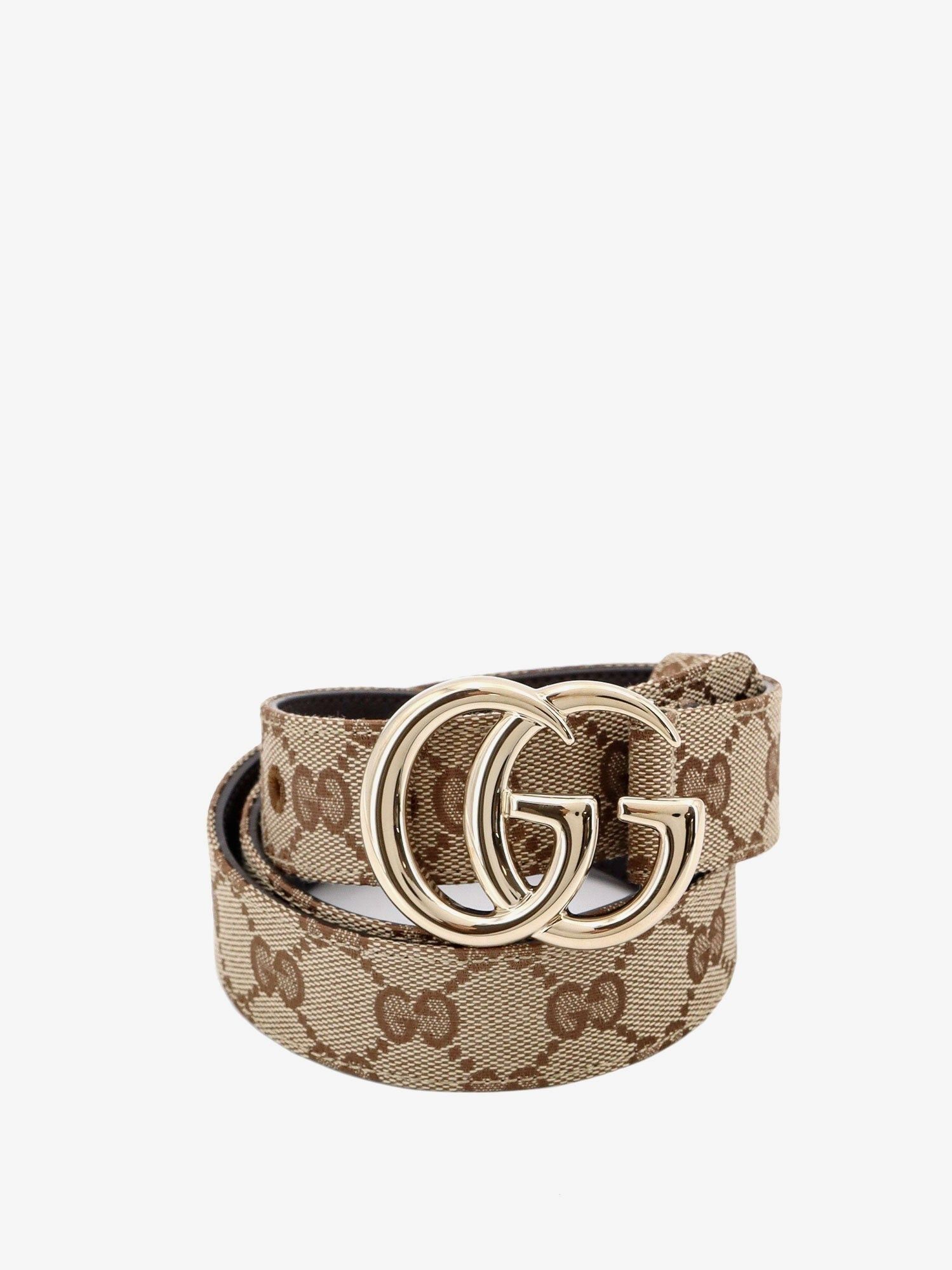 Gucci Gg Marmont Coated Canvas Belt Size ONE SIZE - 3 Thumbnail