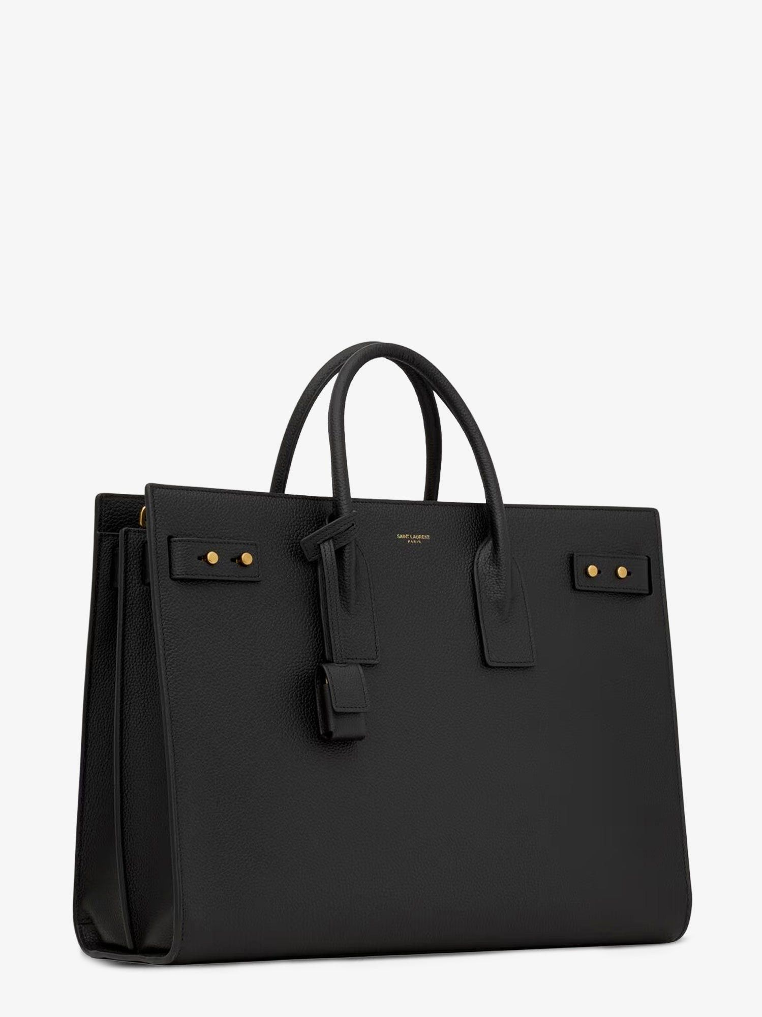 Saint Laurent Paris Sac De Jour Large Leather Shoulder Bag Size ONE SIZE - 4 Thumbnail